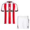 Officiële Voetbalshirt + Korte Broek Stoke City Thuis 2024-25 - Kids